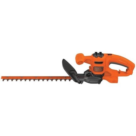 BLACK & DECKER Electric Hedge Trimmer, 3 A, 120 V, 58 in Cutting Capacity, 16 in Blade, TShaped Handle BEHT100
